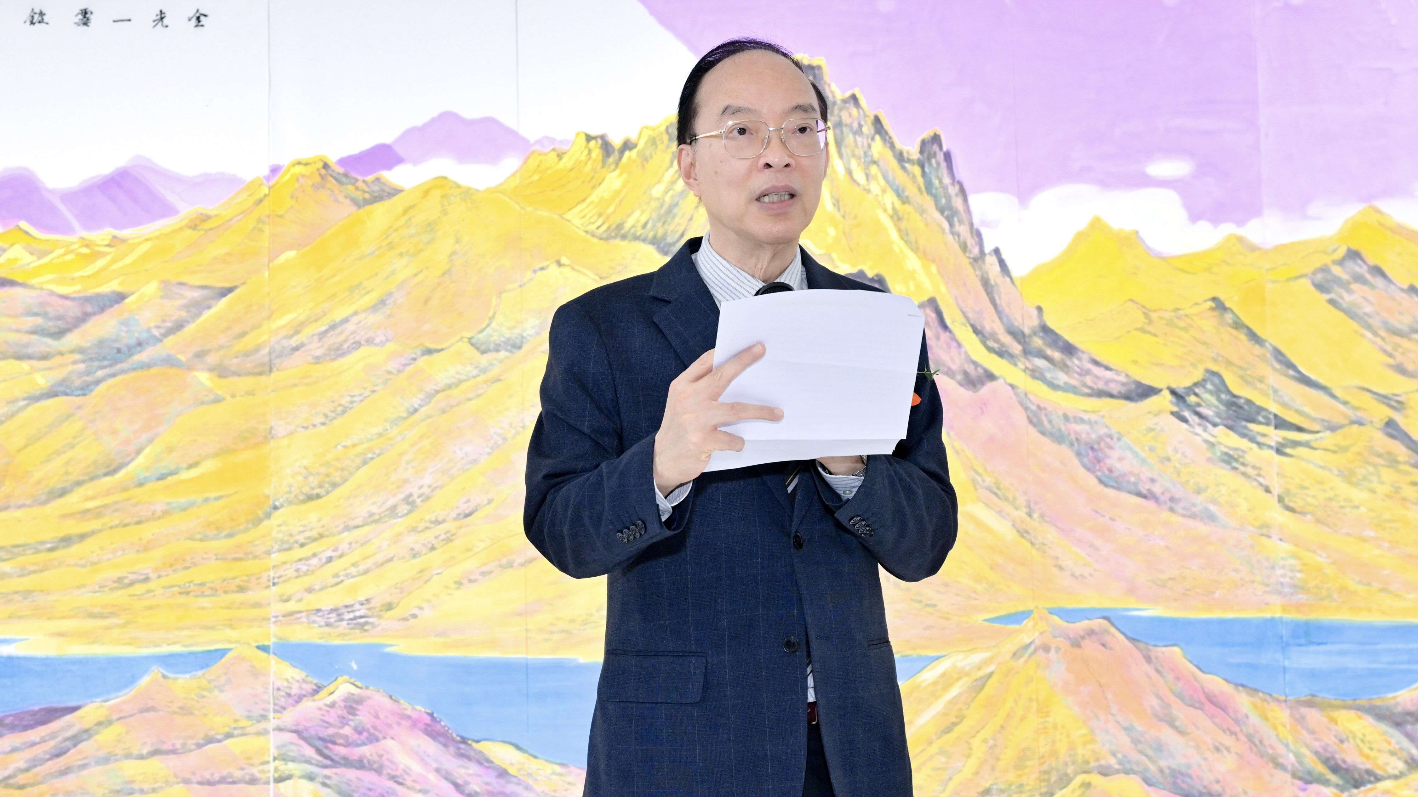 【藝術】趙之境個展開幕  馬逢國稱其作品在香港當代水墨中具代表性