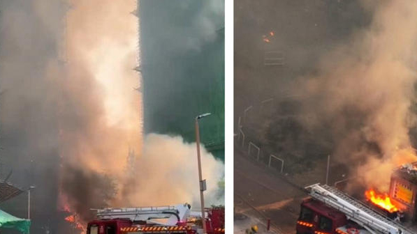 大埔民政事務處開放臨時庇護中心和設立援助站