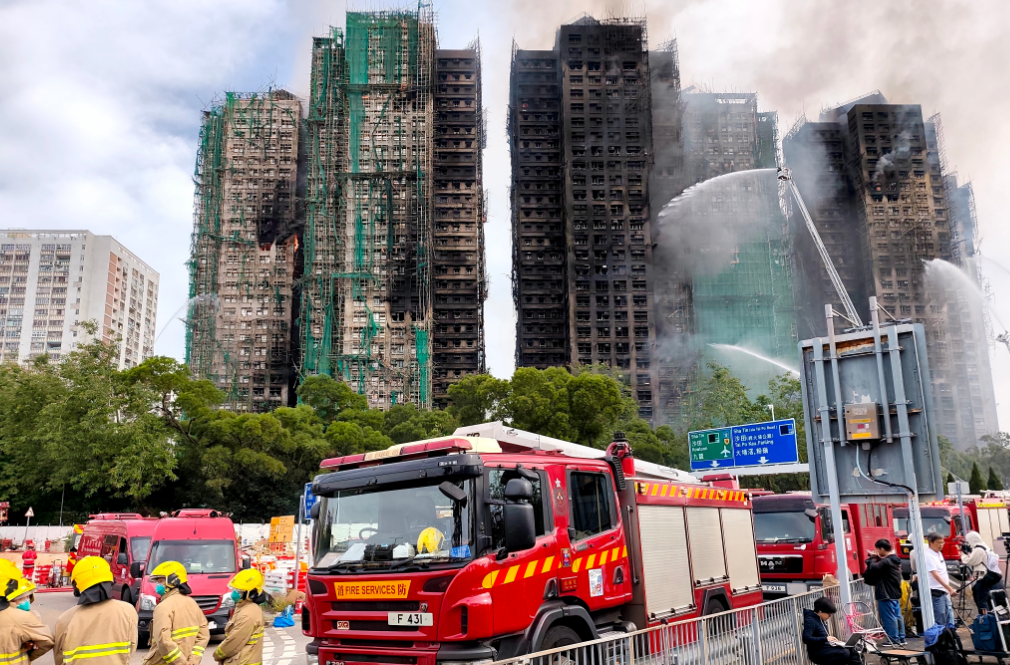 香港北京社團總會捐款500萬支援宏福苑火災緊急救援工作