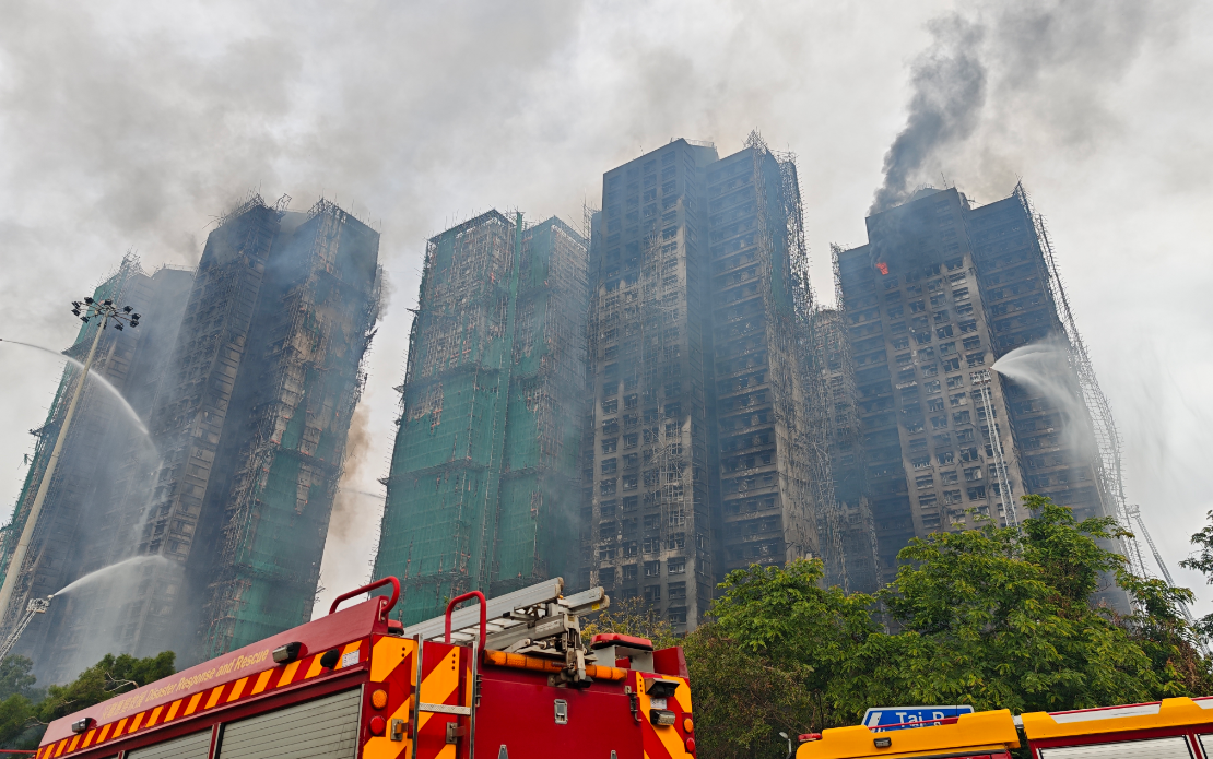 香港潮州商會、香港汕頭社團總會哀悼大埔宏福苑大火罹難者並提供支援