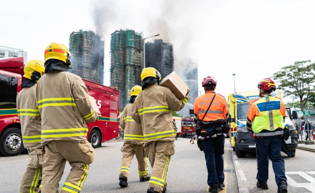 宏福苑大火｜心繫香港！逾60家企業機構捐款馳援香港救災