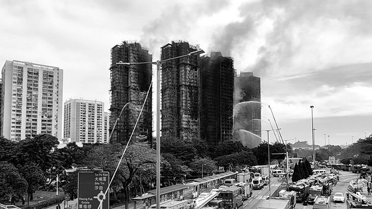 宏福苑大火｜滬港社團總會捐助500萬元支援大埔宏福苑受災居民