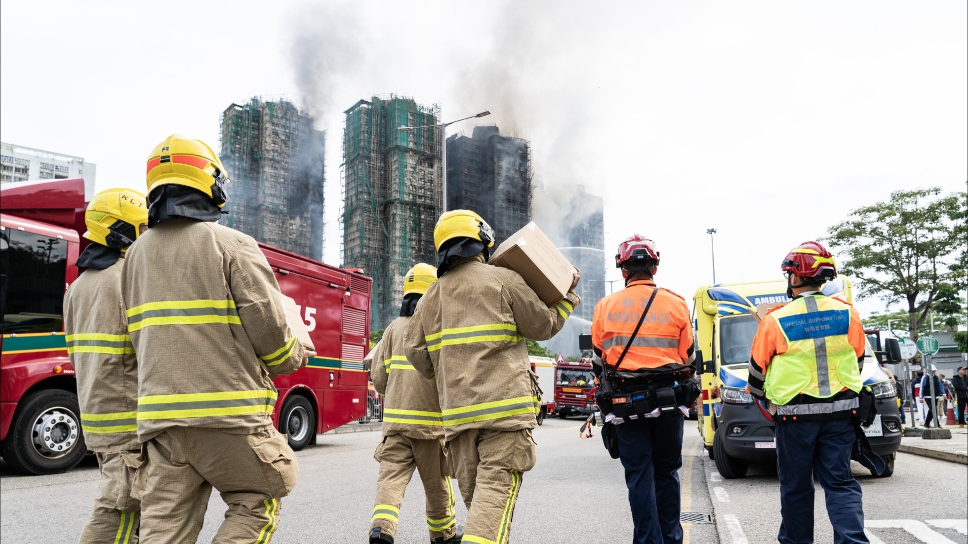 宏福苑大火｜工商銀行捐贈1000萬港元支持香港大埔火災救助及災後重建