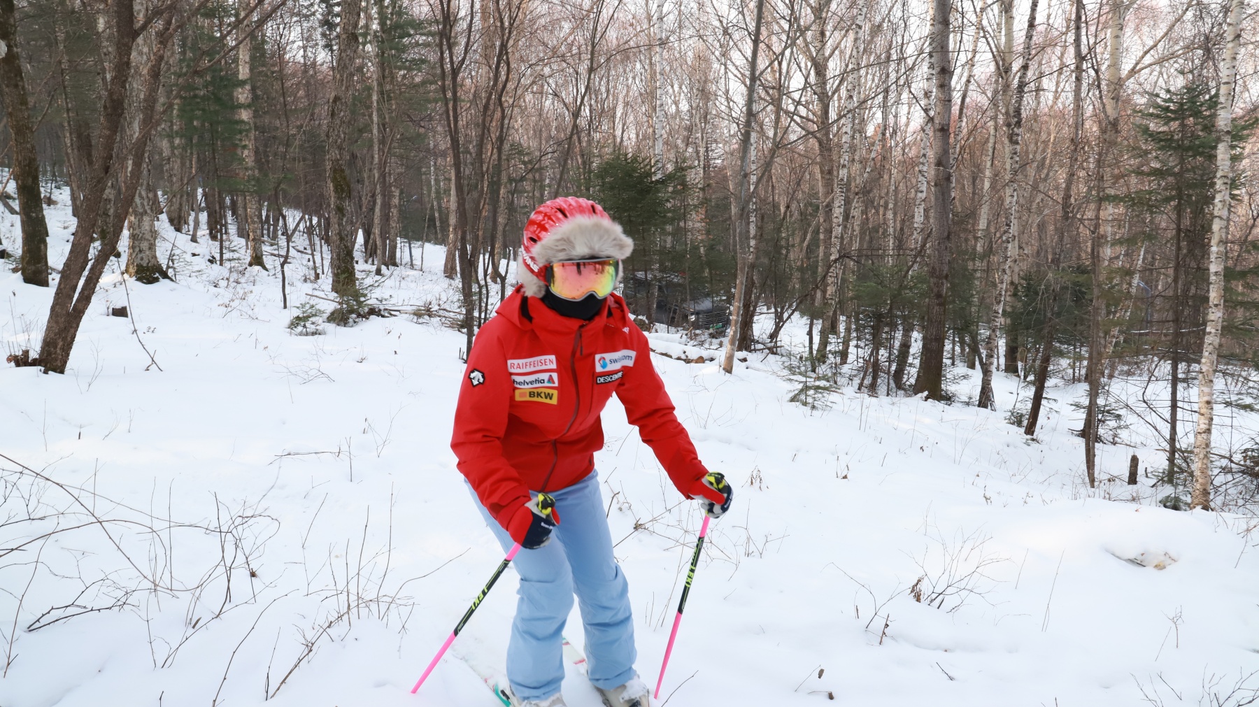 伊春興安國家森林公園獾子嶺森林野滑首滑啟幕  伊美區打造冬季文旅新名片
