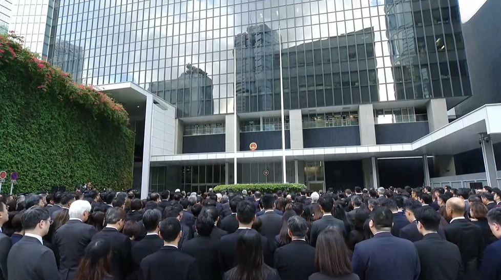 直播回放｜特區政府哀悼大埔宏福苑火災罹難者