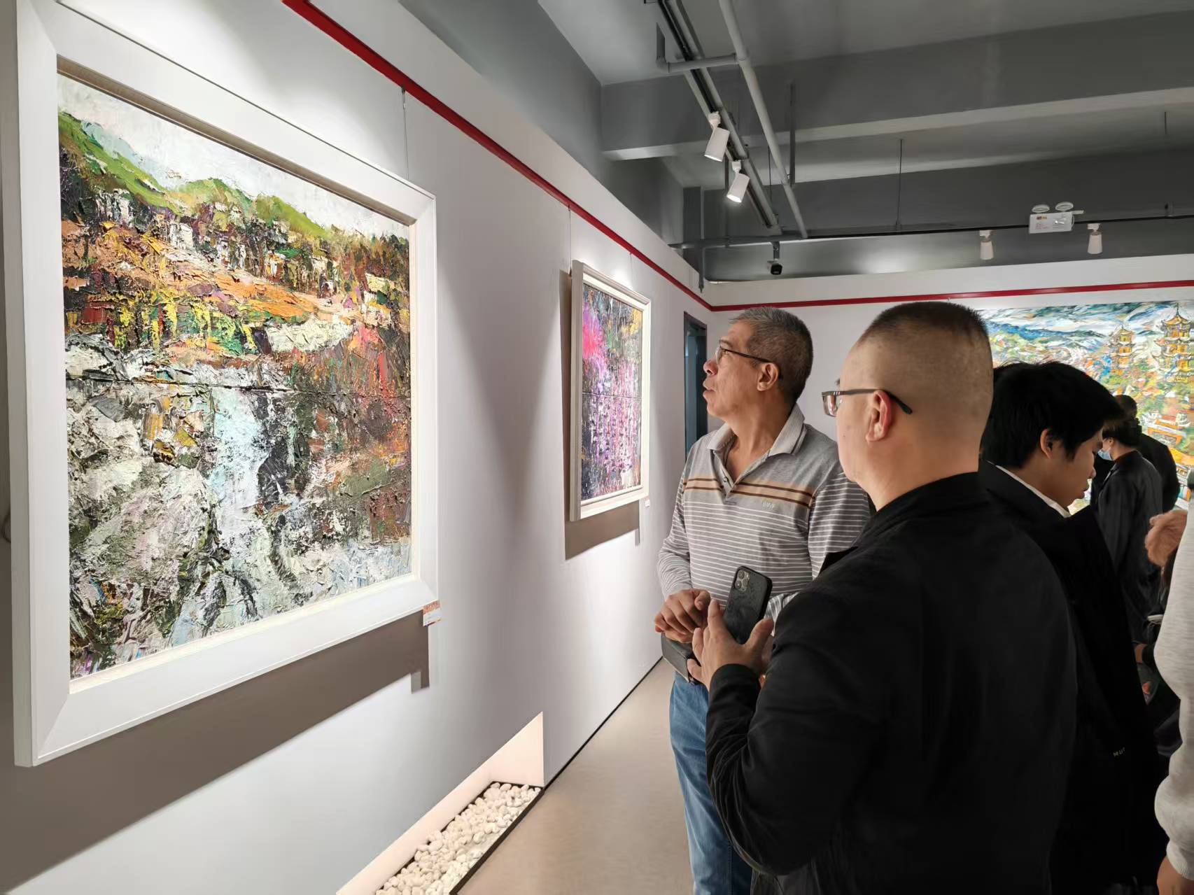 「繪光拾夢旅 —— 王振勇、萬江榮、劉俊生、周少強美術作品展」在泉州啟幕