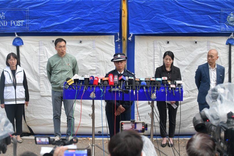 宏福苑大火 | 警方拘一無業女子涉嫌企圖詐騙 