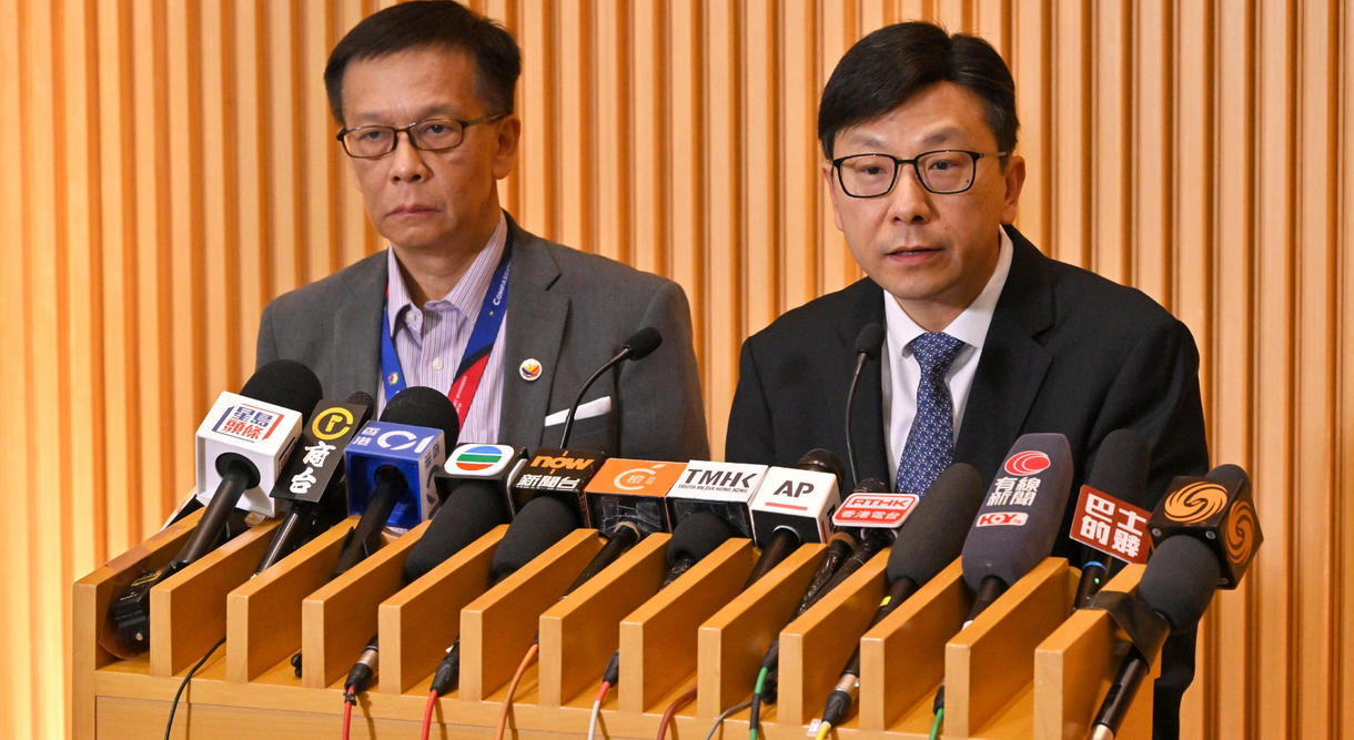 勞工及福利局局長就大埔宏福苑火災跟進工作與傳媒答問