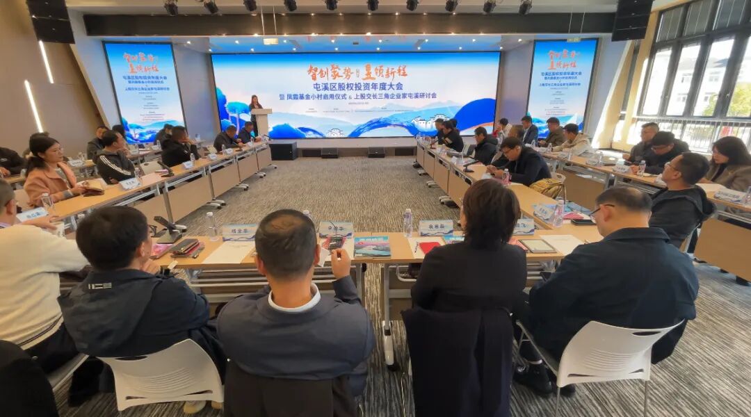 皖屯溪區：長三角企業家聚焦鳳霞基金小村