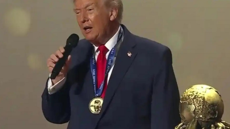 特朗普「和平獎」夢圓 世界盃抽籤前先領獎
