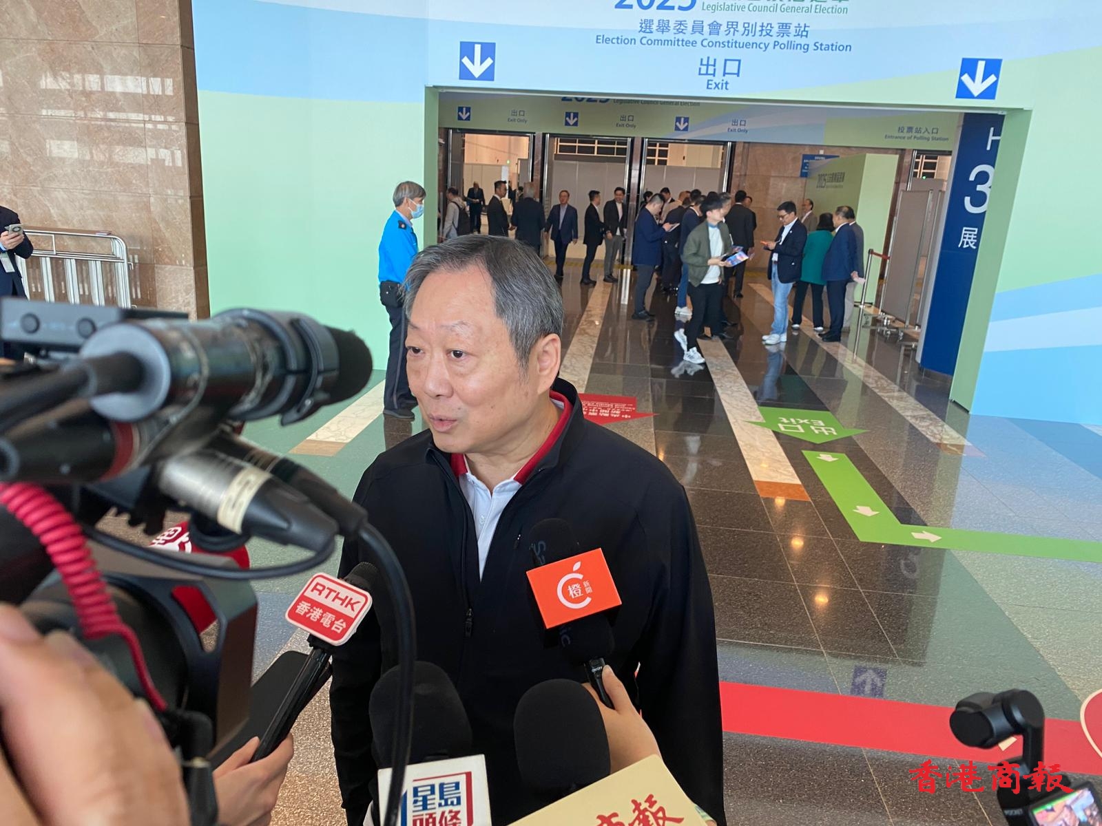 立法會選舉 | 黃天佑：希望新選出立法會議員為香港做實事