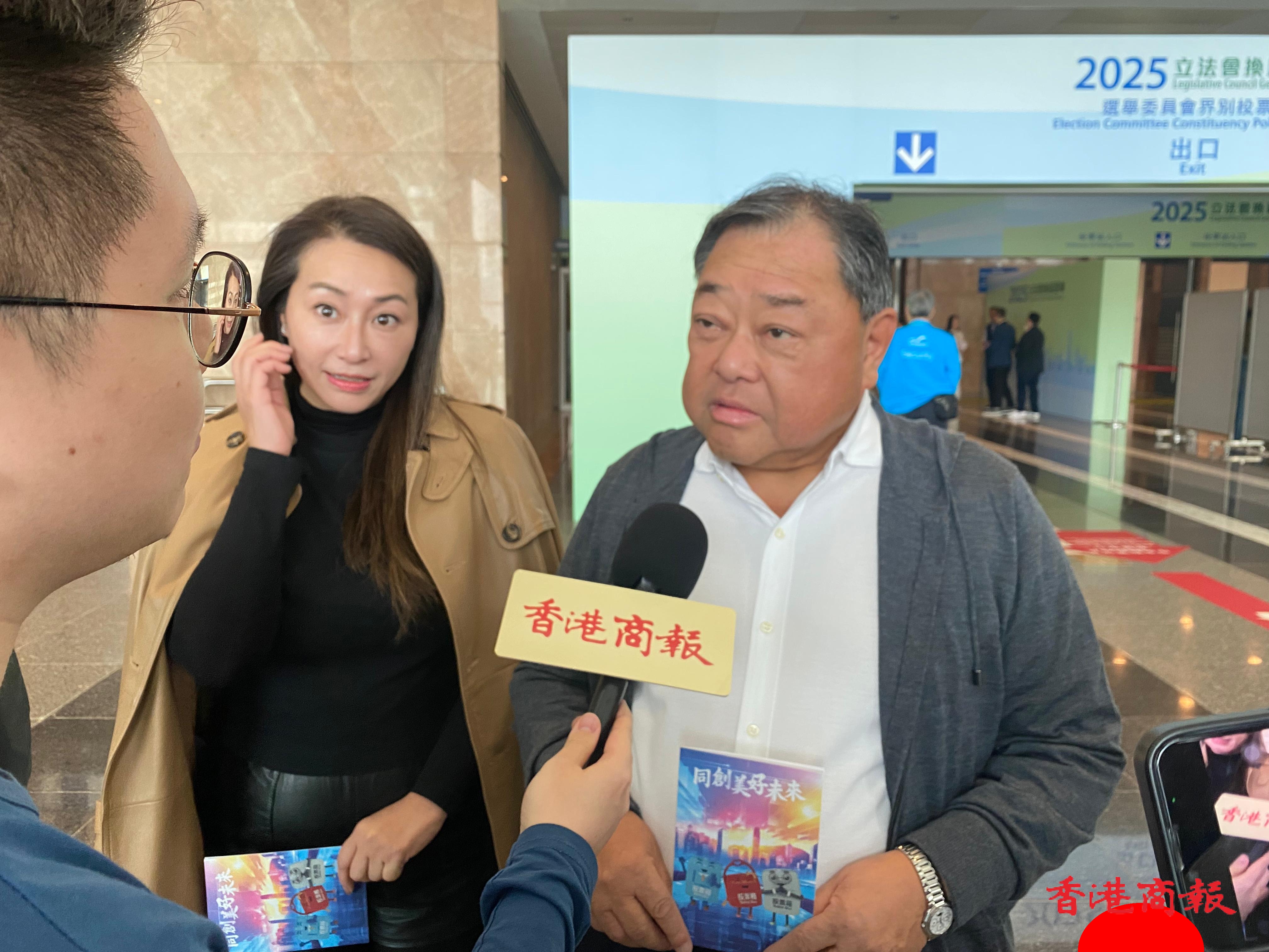 立法會選舉 | 邱達昌：看重北都發展 需與深圳共同合作