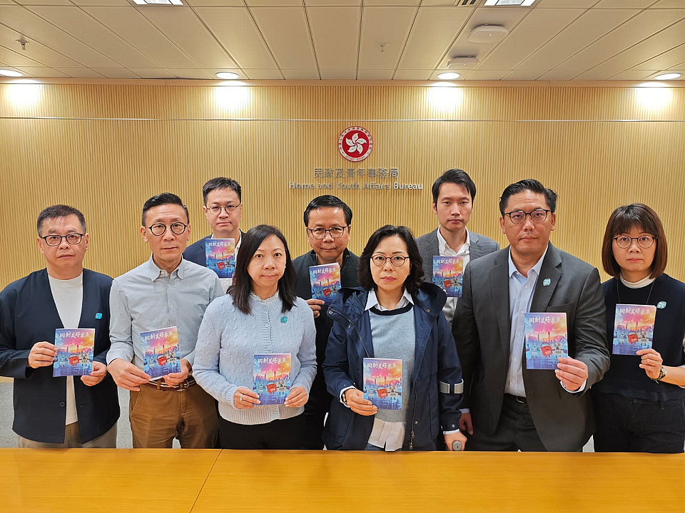 立法會選舉〡民青團隊呼籲選民齊投票 關愛隊提供接駁交通服務