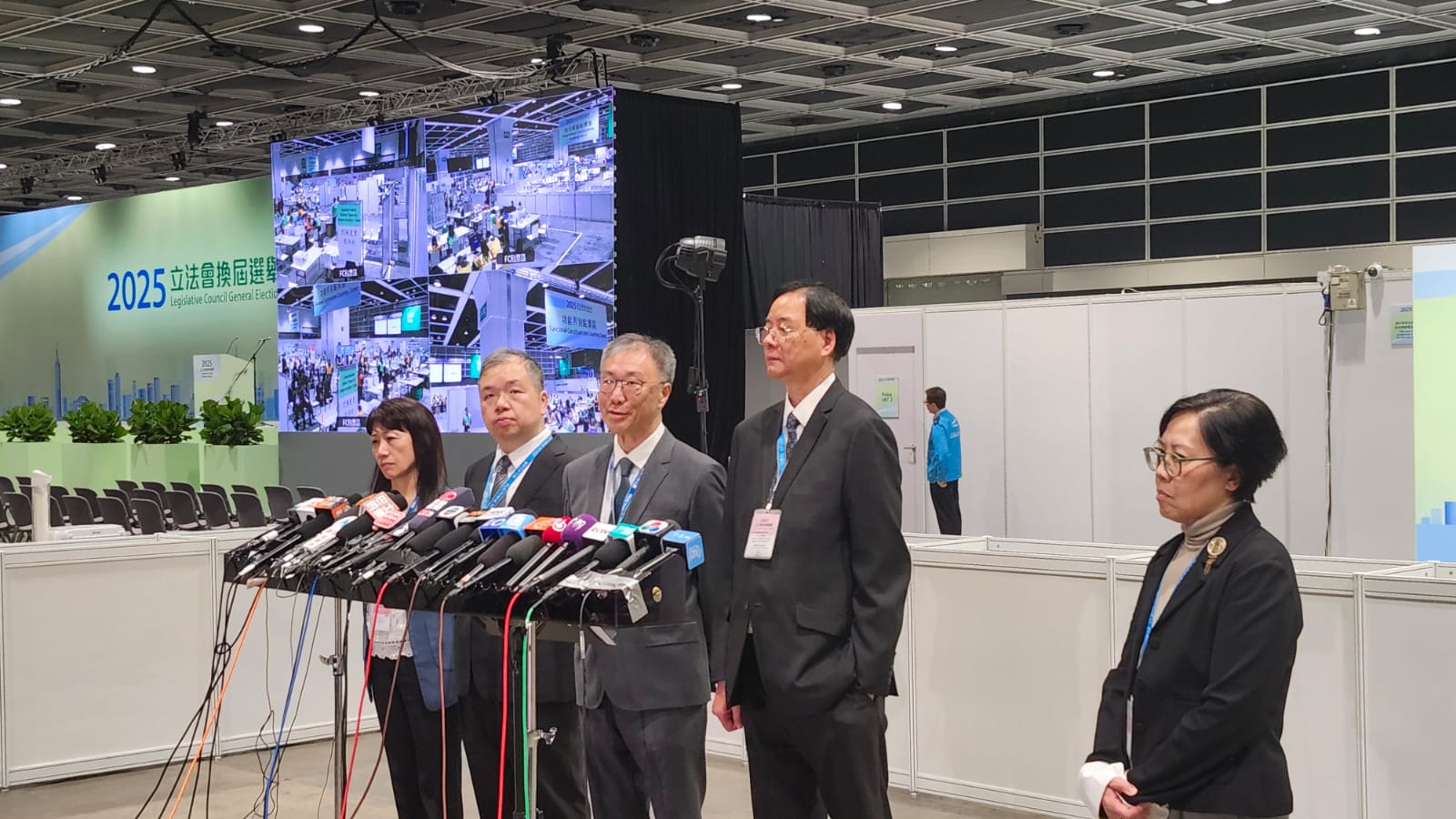 立法會選舉｜陸啟康：對首次使用電子系統點票有信心