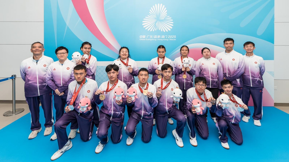 殘特奧會乒乓球比賽舉行 港隊奪9金6銀4銅