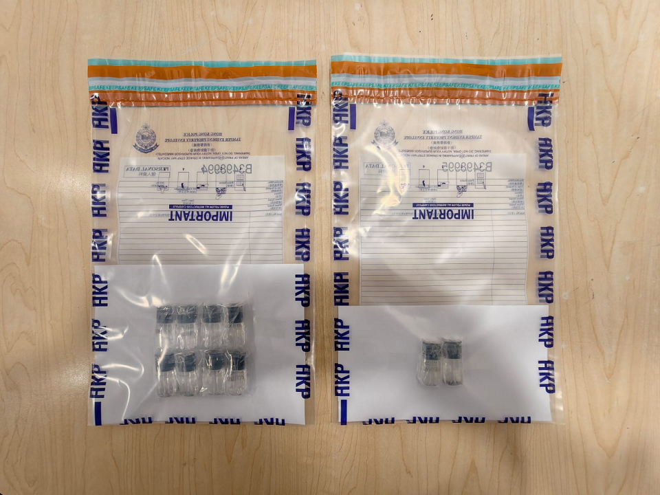 衝鋒隊深水埗拘中年漢 檢2800元依托咪酯煙彈 