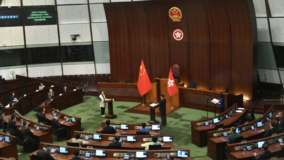 立法會今午安排候任議員觀看宣誓示範 