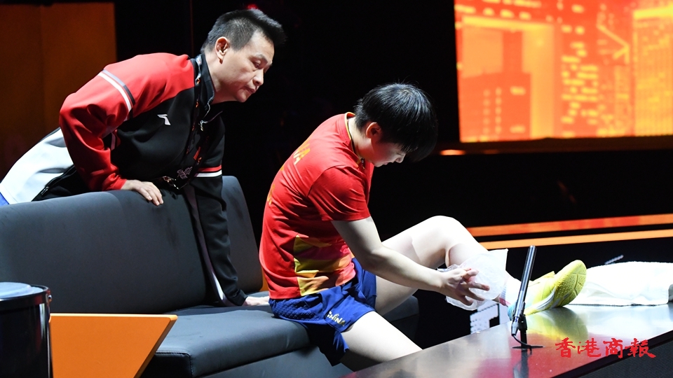 WTT香港總決賽｜孫穎莎因腳傷退女單半決賽 堅持出戰混雙決賽