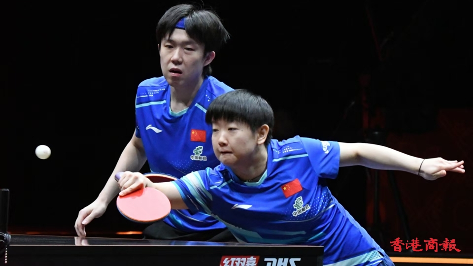 圖集｜孫穎莎帶傷出戰 WTT香港總決賽莎頭組合獲亞軍