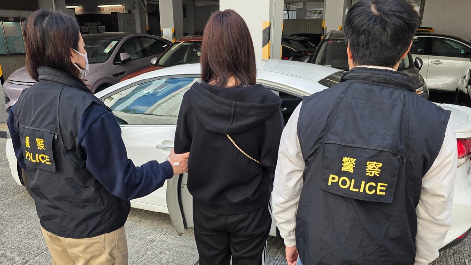 警方荃灣掃黃 拘捕35歲內地女子 今日提堂