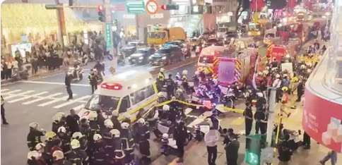 台北隨機傷人事件升至4死 輿論籲檢討警力應對不及時