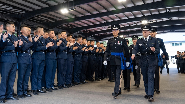 警務處副處長勉勵學員共同守護香港市民