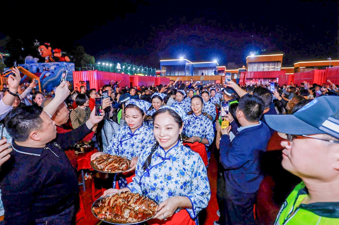   百鵝宴迎冬至   東莞清溪百灶齊開烹百鵝「出道」