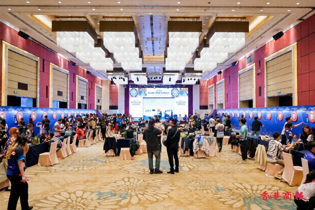 2025第二屆惠州西湖「鴻粵杯」飛鏢群英會開賽