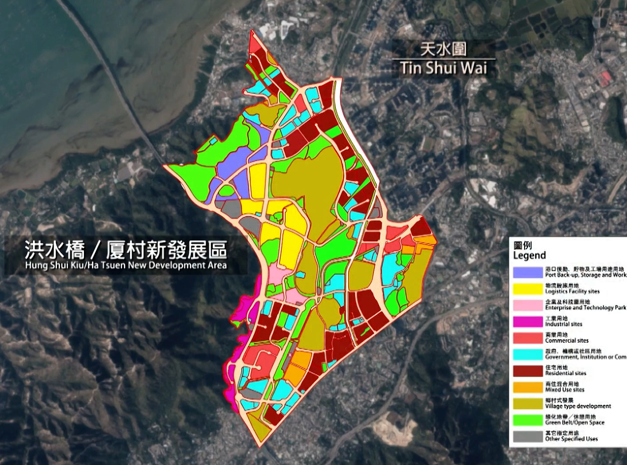 北都區洪水橋片區項目以「雙信封制」招標 明年7月3日截標