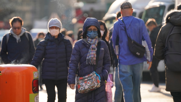 圖集｜香港天文台今早錄得11.4度，入冬以來最低