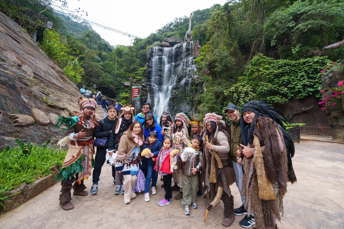 港澳及外籍遊客的增幅達150%  元旦假期古龍峽「國際範」十足