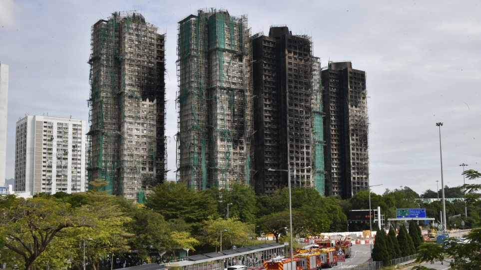 宏福苑大火 | 大埔區議會料會成立大廈管理工作小組