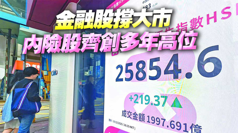 新年完美開局 恒指估值抵買 港股首三日累升逾千點
