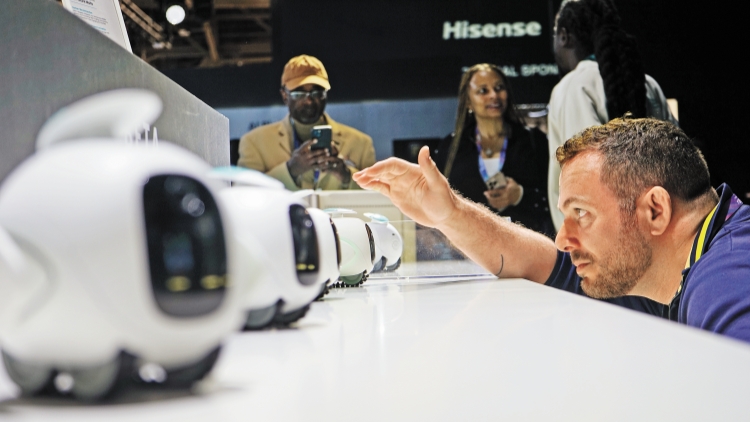 中國人形機器人佔據美國CES過半展位