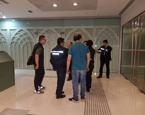 警方接報到場調查。