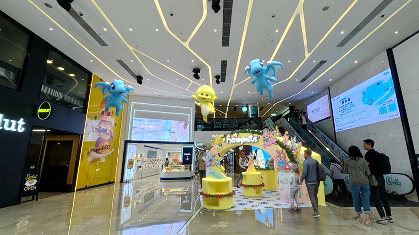 尼奧寵物大形展覽首次亮相香港，今個聖誕與您齊聚Fashion Walk一同感受 Y2K熱潮.jpg