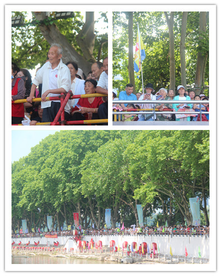 圖四 南湖岸邊湖堤擠滿觀賽的市民.JPG