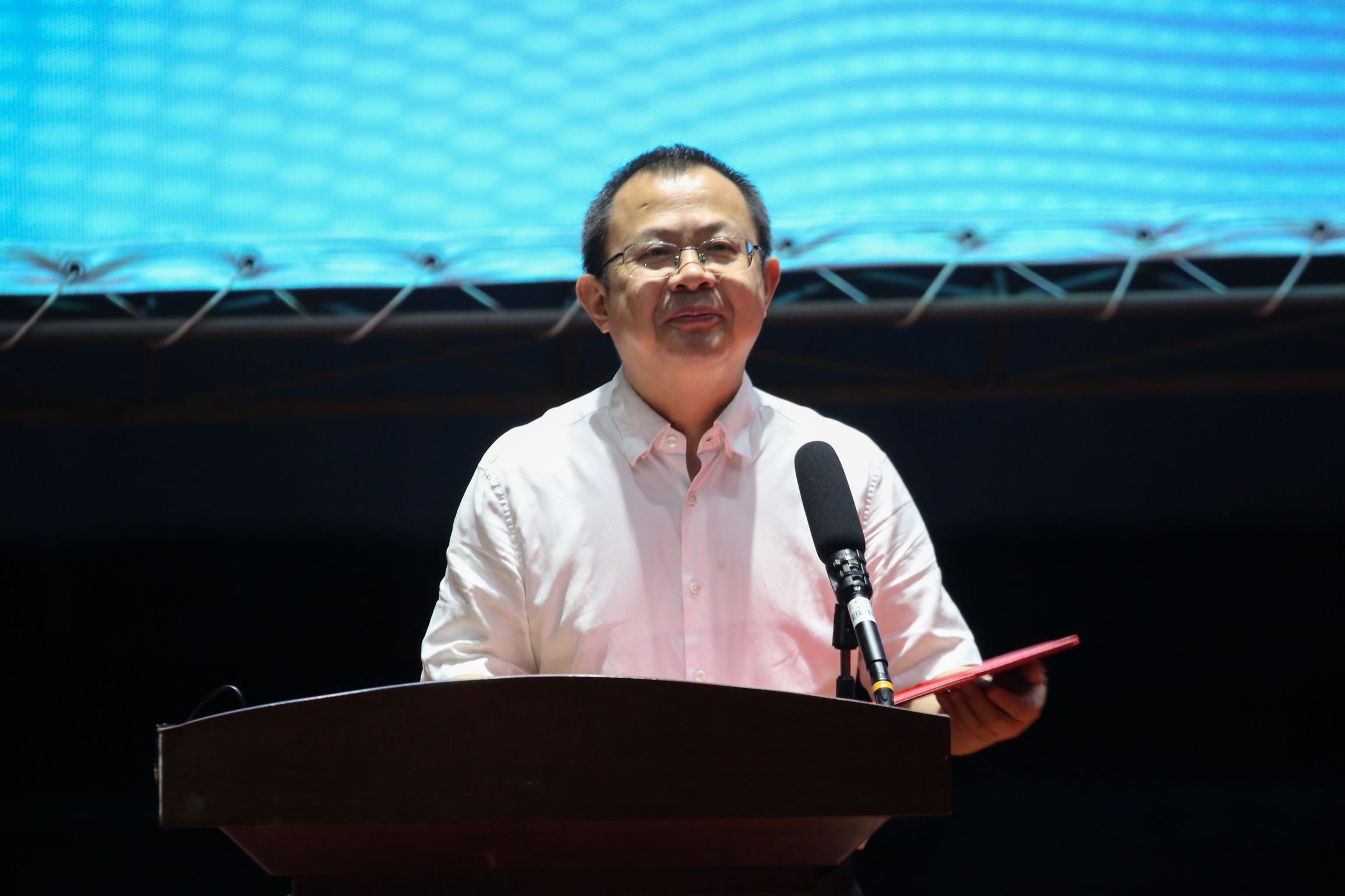 3.周飛致辭。(南寧職業技術大學 供圖).jpg