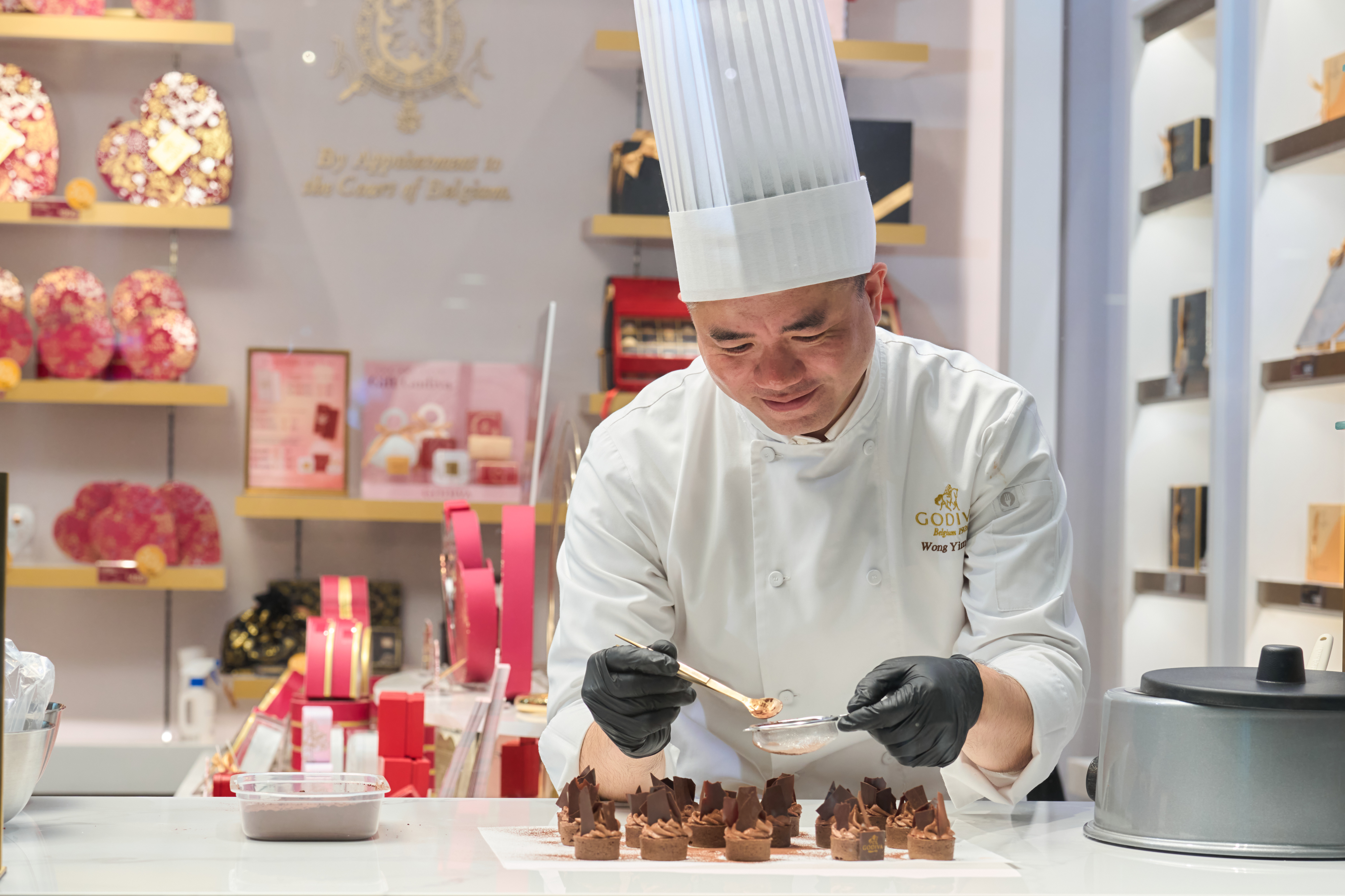 近距離欣賞巧克力大師現場示範 品味三重巧克力饗宴甜蜜誘惑 (5).jpg