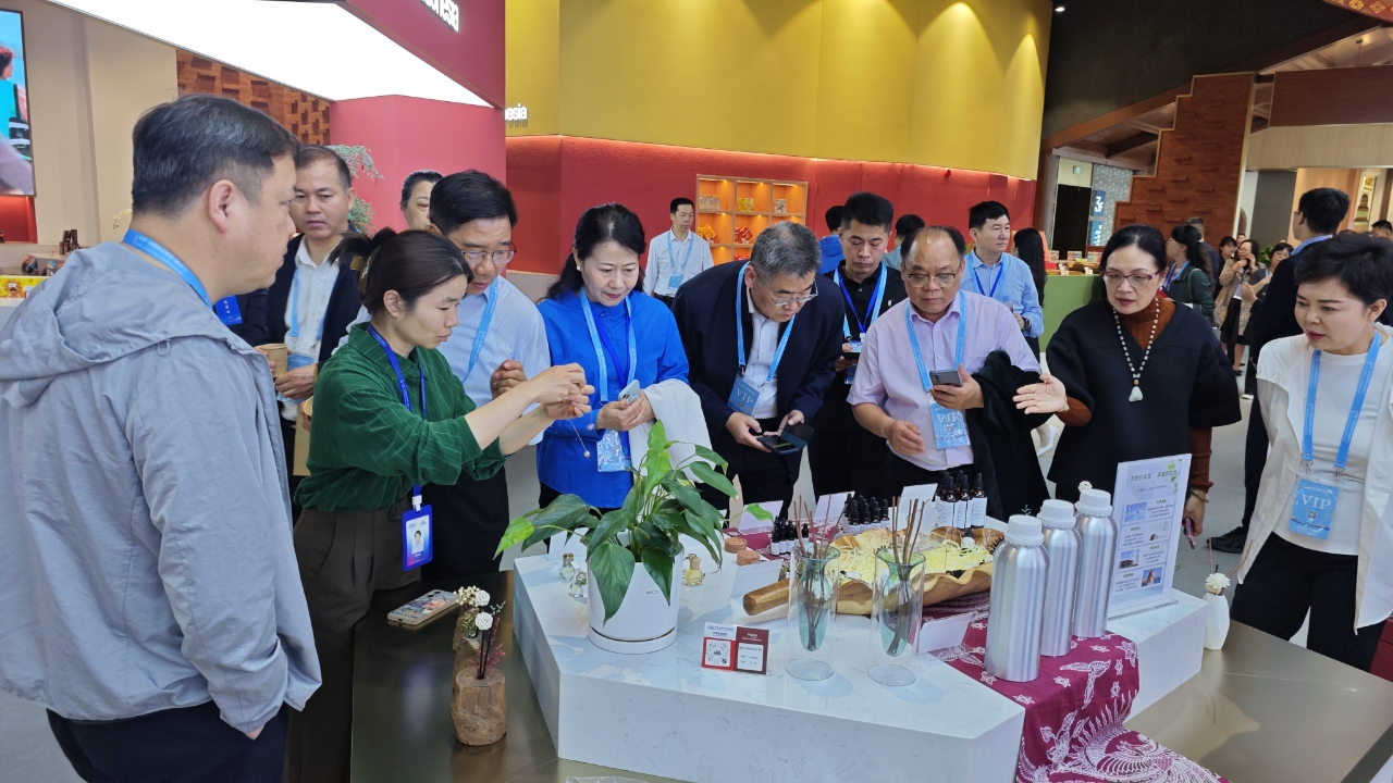 圖二、考察調研中國一東盟特色商品匯聚中心.jpg