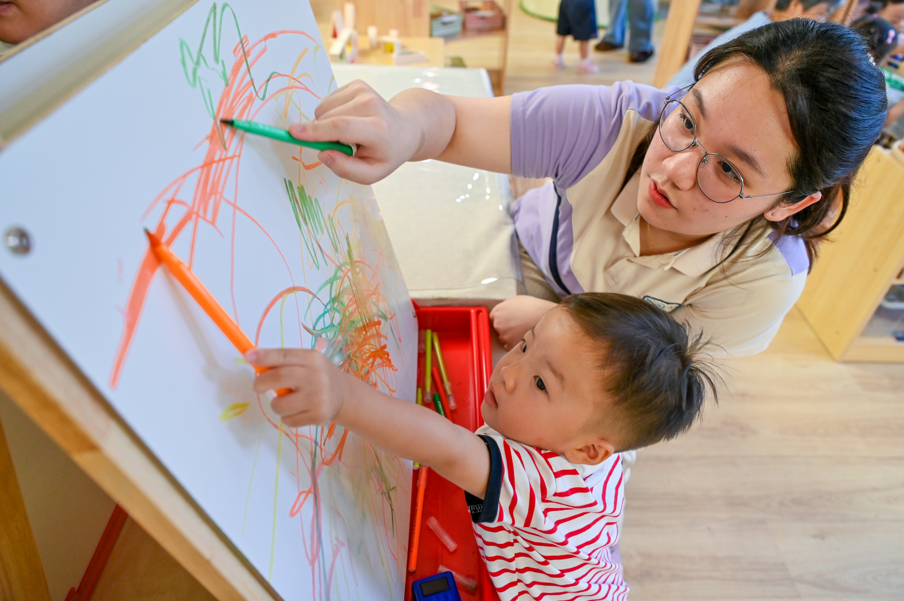 （社會）（4）江蘇南京：產業園嵌入托育園 為“職場父母”解憂-1-CO68b16c0b90ee943020c3e167.jpg