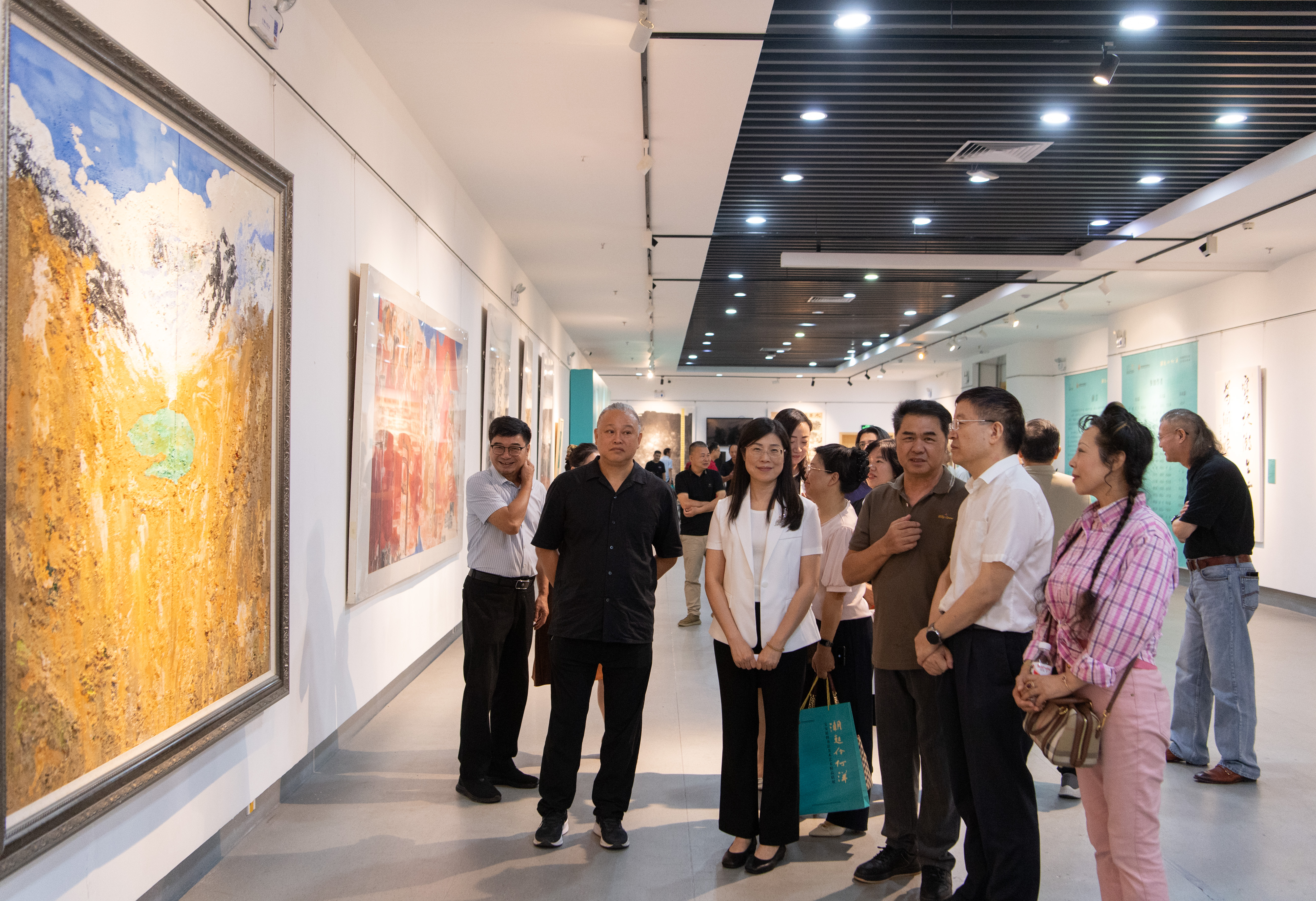 Õ¹ÀÀ ×Ü¹Ý ³±ÆðÁæØêÑó¡ª¡ª±¦°²Ô­´´Êé·¨ÃÀÊõÒÕÊõ¾«Æ·ÁªÕ¹.jpg