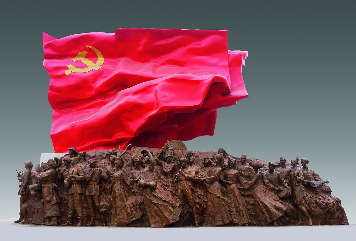 图4:鲁迅美术学院团队集体创作-《旗帜》鲁迅美术学院团队集体创作.jpg