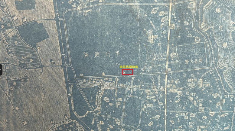 圖四：1952年「南昌風洞舊址」位置示意圖。圖源 都市現場公眾號.jpg
